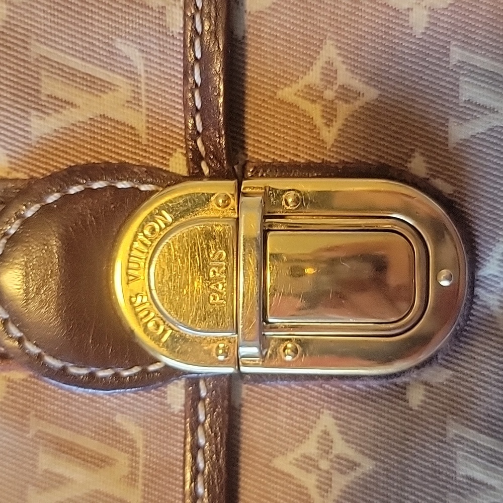 RARE Vintage Louis Vuitton Canvas IDYLLE SEPIA SARAH Wallet - Picture 2 of 11